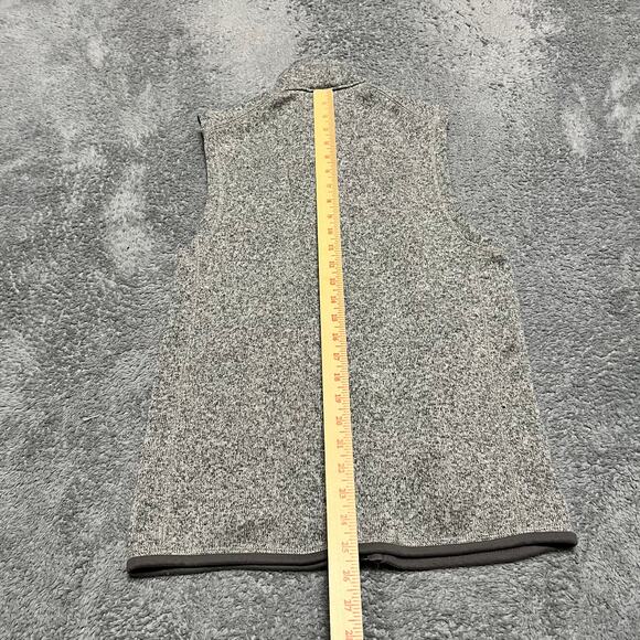 Patagonia Better Sweater Vest Womens Small Gray Heather Zip Jacket - Picture 5 of 8